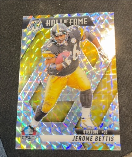 2025 Panini Mosaic Hall of Fame #HOF Jerome Bettis — front