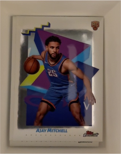2024-25 Topps Finest #167 Ajay Mitchell — front
