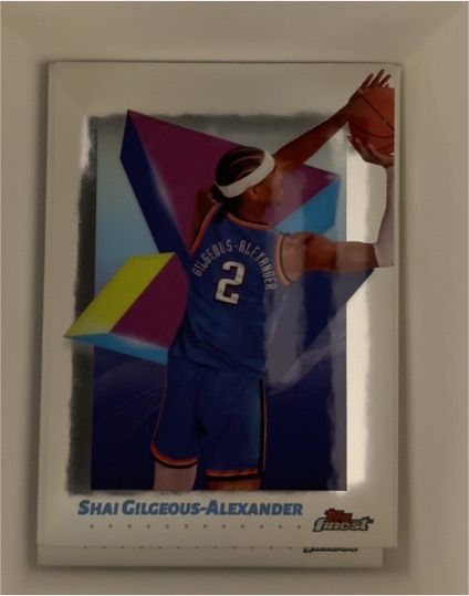 2024-25 Topps Finest #67 Shai Gilgeous-Alexander — front