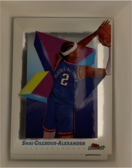 2024-25 Topps Finest #67 Shai Gilgeous-Alexander — front