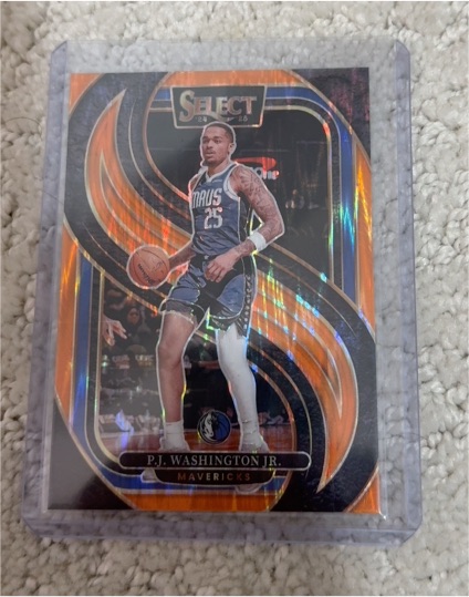 2024-25 Panini Select Premier Level #154 P.J. Washington Jr. — front