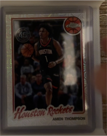 2025-26 Topps Chrome Basketball #TC-AT Amen Thompson — front