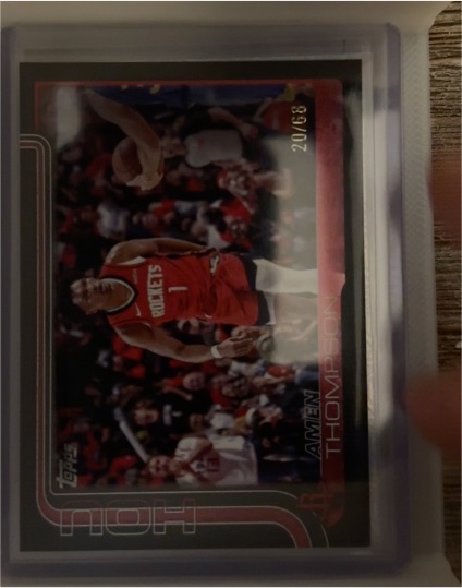 2025-26 Topps #176 Amen Thompson — front