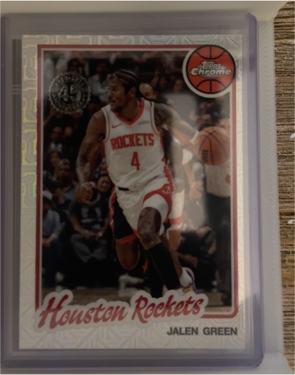 2025-26 Topps 45th Anniversary #TC-JG Jalen Green — front