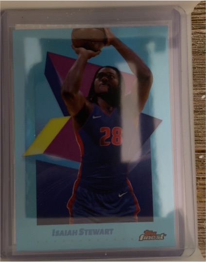 2024-25 Topps Finest #28 Isaiah Stewart — front