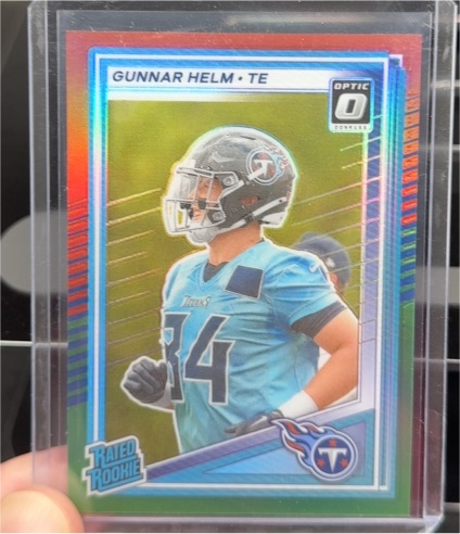 2025 Panini Donruss Optic #371 Gunnar Helm — front