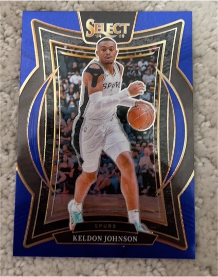 2024-25 Panini Select #58 Keldon Johnson — front