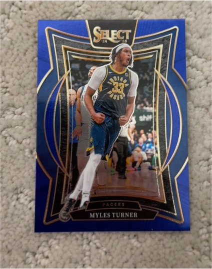 2024-25 Panini Select Concourse #4 Myles Turner — front