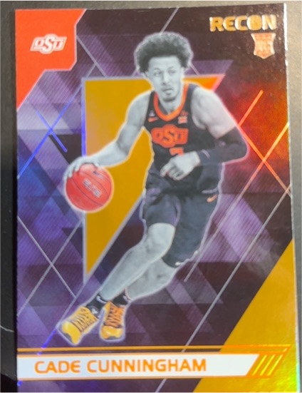 2021-22 Panini Chronicles Draft Picks Recon #121 Cade Cunningham — front