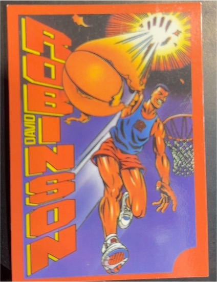 1991 Nike Super Robinson #942 David Robinson — front