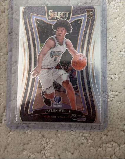 2024-25 Panini Select Basketball #371 Jaylen Wells — front