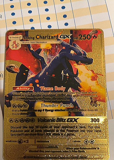 2019 Pokémon SV49 Charizard GX — front
