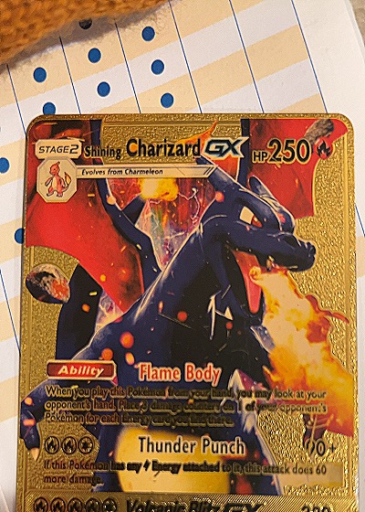 2019 Pokemon Shining Charizard GX SV49/SV94 — front