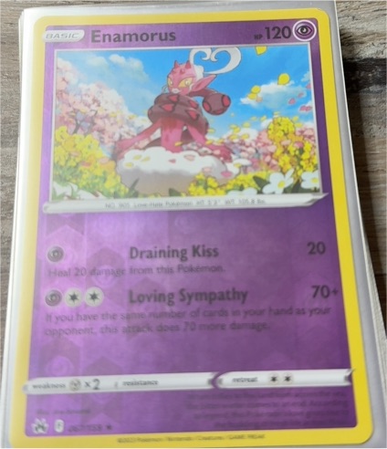 2023 Pokémon TCG Crown Zenith #067 Enamorus — front