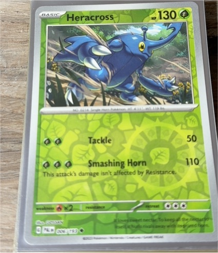2023 Pokémon SV02: Paldea Evolved #006 Heracross — front