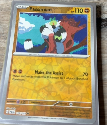 2023 Pokémon SV02: Paldea Evolved #118 Passimian — front