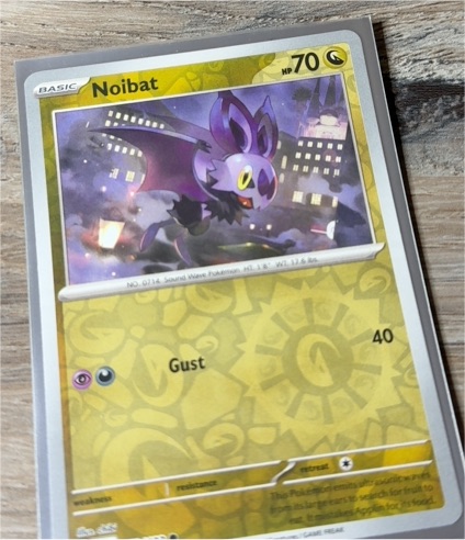 2023 Pokémon Paldean Fates #068 Noibat — front