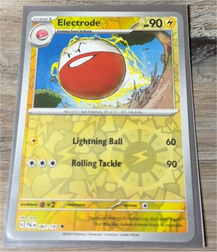 2023 Pokémon Paldea Evolved #067 Electrode — front