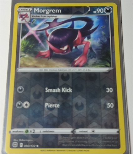 2022 Pokémon Brilliant Stars #093 Morgrem — front