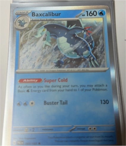 2023 Pokémon #60 Baxcalibur — front