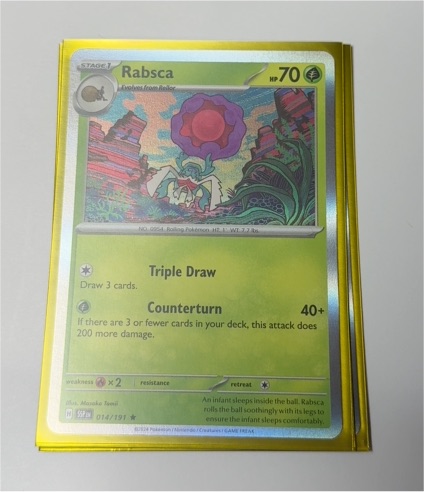 2024 Pokémon SV08 Surging Sparks #014 Rabsca — front