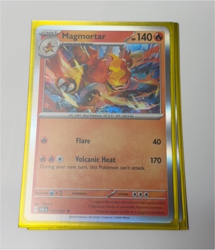 2024 Pokémon Paldean Fates #010 Magmortar — front