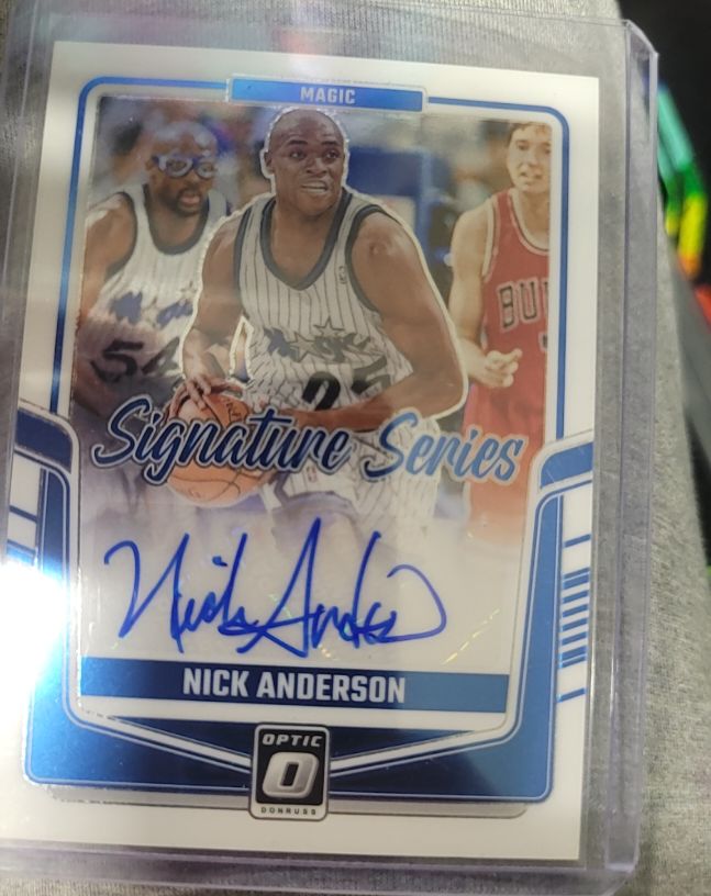 2024 Panini Donruss Optic Signature Series Nick Anderson — front