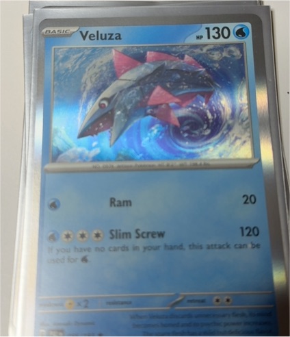 2023 Pokémon Paldea Evolved #056 Veluza — front