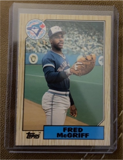 1987 Topps Traded #74T Fred McGriff — front