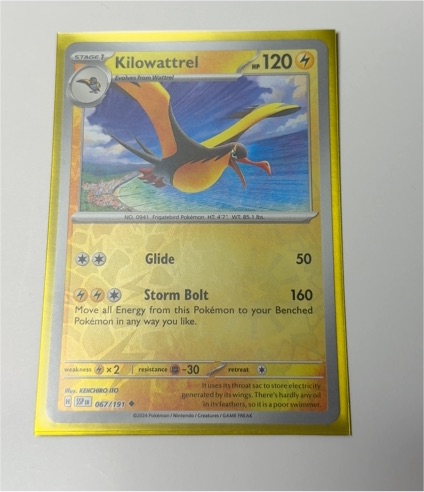 2023 Pokémon SV08 #067 Kilowattrel — front