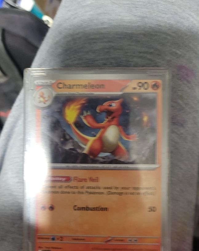 2024 Pokémon Scarlet & Violet Paldean Fates #008 Charmeleon — front