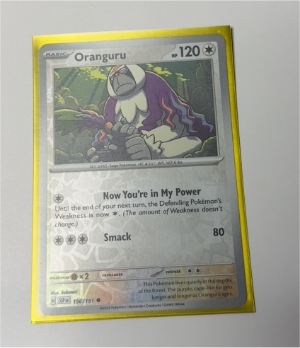 2024 Pokemon Crown Zenith #156 Oranguru — front