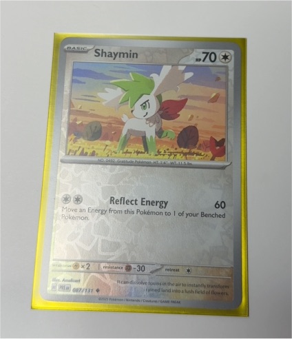 2016 Pokémon Prismatic Evolutions #087 Shaymin — front