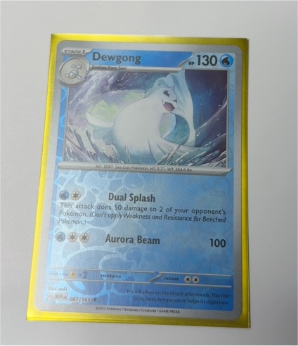 2023 Pokémon Scarlet & Violet 151 #087 Dewgong — front