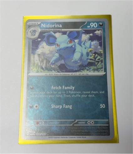 2023 Pokémon Scarlet & Violet 151 #030 Nidorina — front