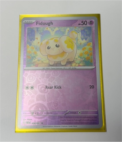 2023 Pokémon Scarlet & Violet Paldean Fates #038 Fidough — front