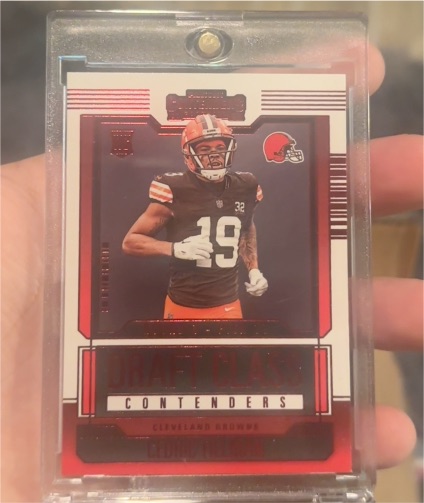 2023 Panini Contenders Draft Class Contenders #4 Cedric Tillman — front