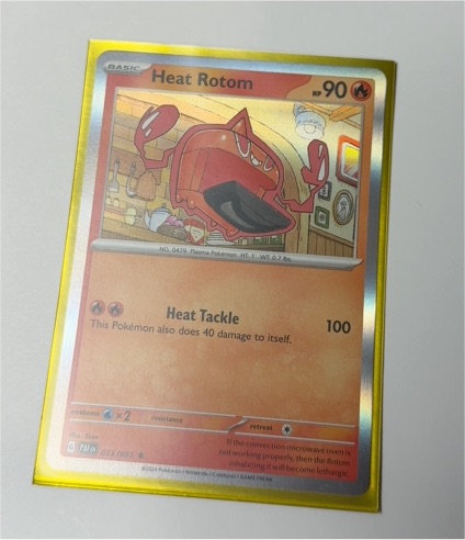 2023 Pokémon Scarlet & Violet: Paldean Fates #013 Heat Rotom — front