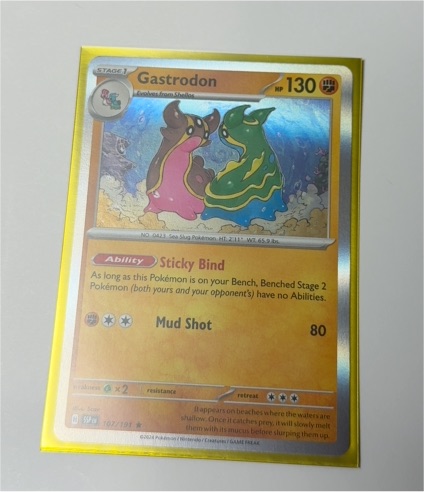 2024 Pokémon Surging Sparks #107 Gastrodon — front