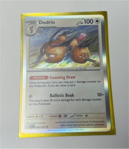 2023 Pokémon Scarlet & Violet 151 #085 Dodrio — front