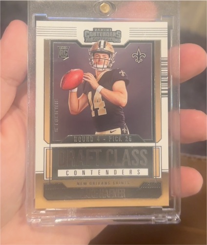 2023 Panini Contenders Draft Class Contenders #10 Jake Haener — front