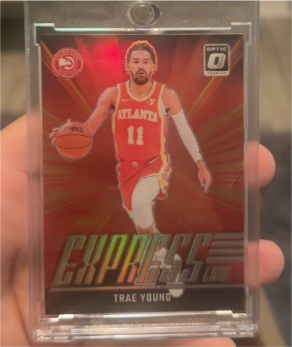 2024-25 Panini Donruss Optic #5 Trae Young Express Lane — front