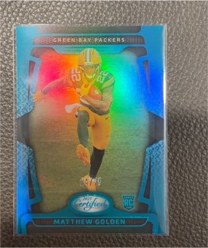 2025 Panini Certified #24 Matthew Golden — front