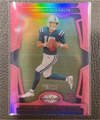 2025 Panini Certified #137 Riley Leonard — front