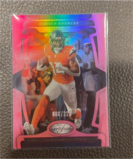 2025 Panini Certified #66 Garrett Wilson — front