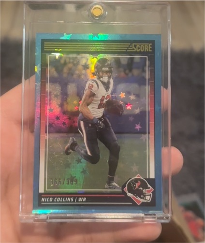 2024 Panini Score #112 Nico Collins — front
