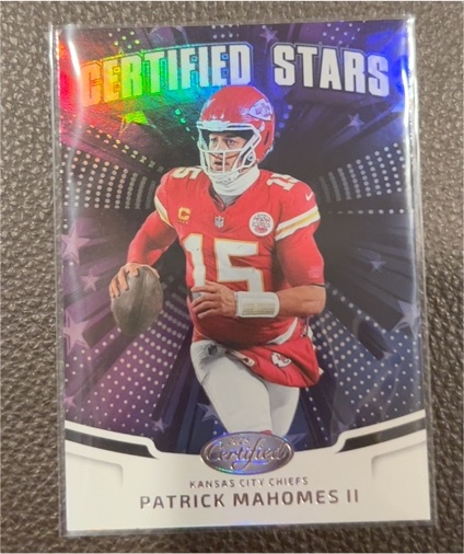 2025 Panini Certified Stars #CST-PMA Patrick Mahomes II — front