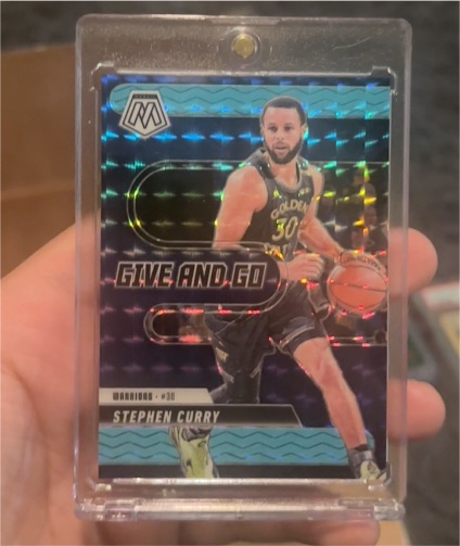 2024-25 Panini Mosaic #9 Stephen Curry — front