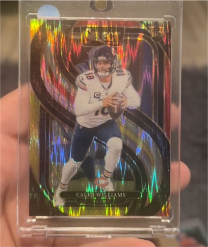 2024 Panini Select Premier Level #114 Caleb Williams — front