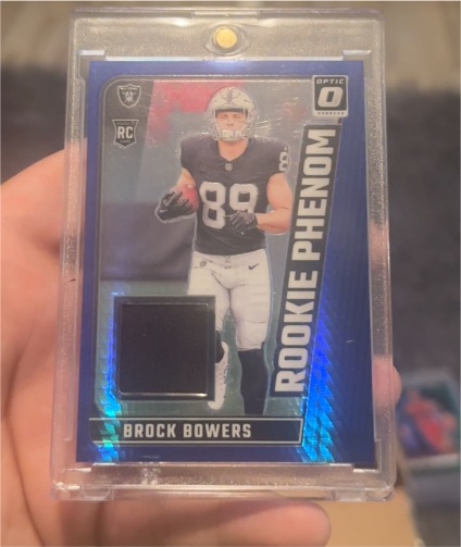 2024 Panini Donruss Optic Rookie Phenom #RPB-BBS Brock Bowers — front